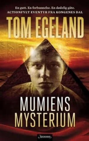 Omslag: "Mumiens mysterium" av Tom Egeland