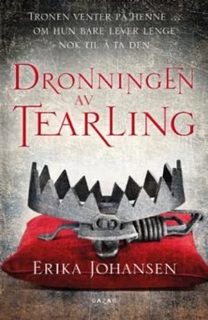 Omslag: "Dronningen av Tearling" av Erika Johansen
