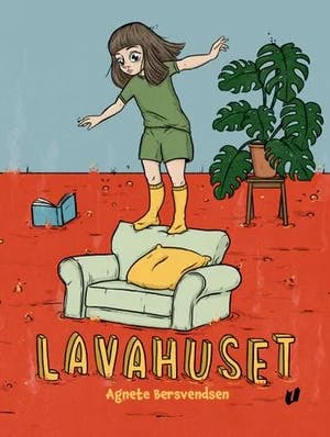 Omslag: "Lavahuset" av Agnete Bersvendsen
