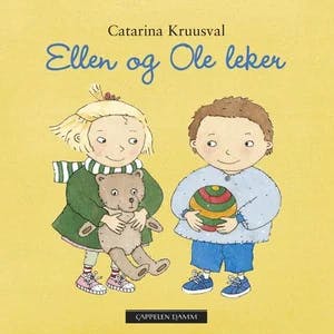 Omslag: "Ellen og Ole leker" av Catarina Kruusval