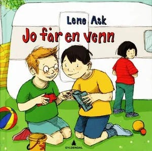 Omslag: "Jo får en venn" av Lene Ask