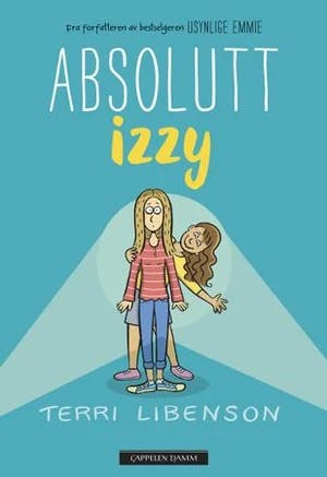 Omslag: "Absolutt Izzy" av Terri Libenson