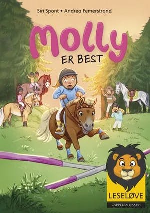 Omslag: "Molly er best" av Siri Spont
