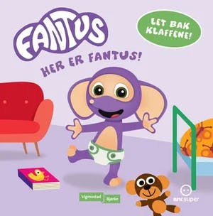 Omslag: "Her er Fantus!" av NRK super