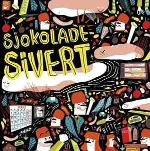 Omslag: "Sjokolade-Sivert" av Elna Teigen