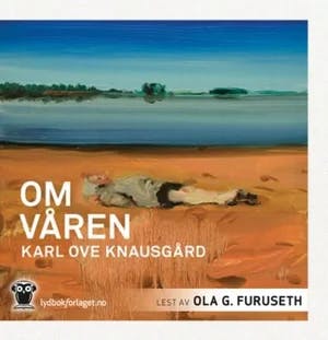 Omslag: "Om våren" av Karl Ove Knausgård