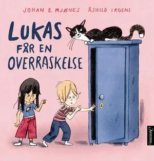 Omslag: "Lukas får en overraskelse" av Johan B. Mjønes