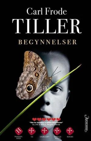 Omslag: "Begynnelser : roman" av Carl Frode Tiller