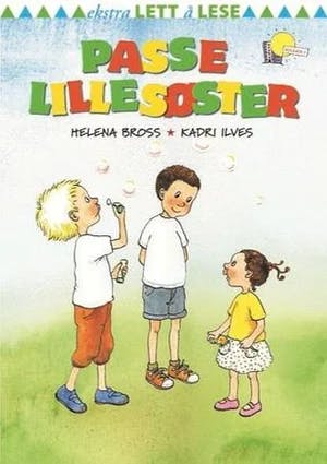 Omslag: "Passe lillesøster" av Helena Bross