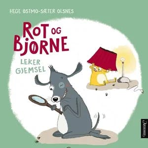 Omslag: "Rot og Bjørne leker gjemsel" av Hege Østmo-Sæter Olsnes