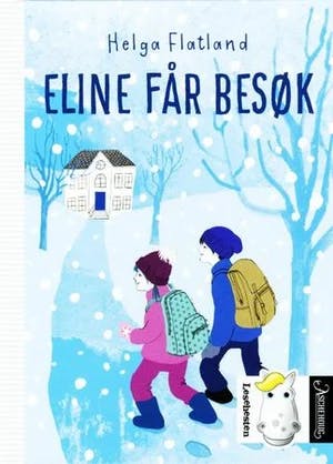 Omslag: "Eline får besøk" av Helga Flatland