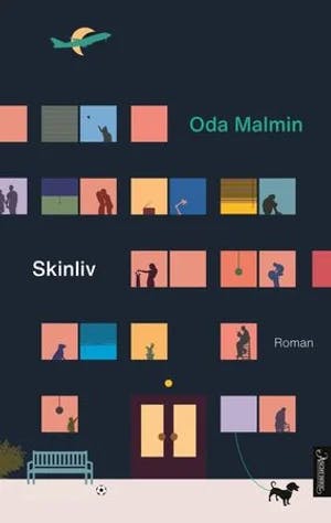 Omslag: "Skinliv : roman" av Oda Malmin