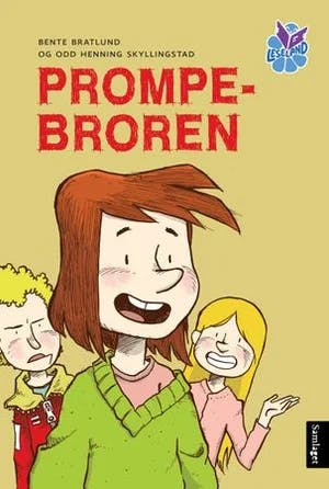 Omslag: "Prompebroren" av Bente Bratlund