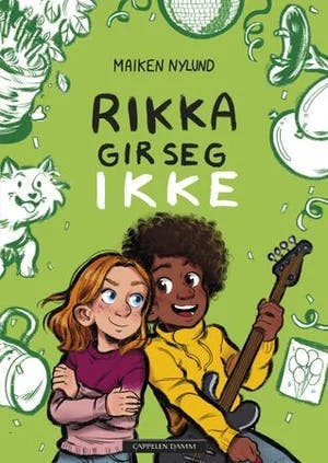Omslag: "Rikka gir seg ikke" av Maiken Nylund