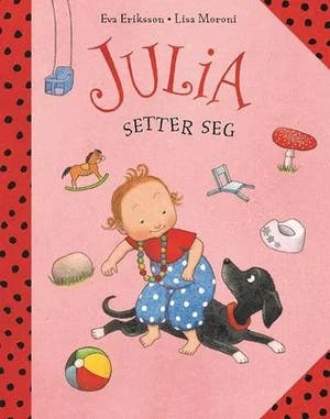 Omslag: "Julia setter seg" av Eva Eriksson
