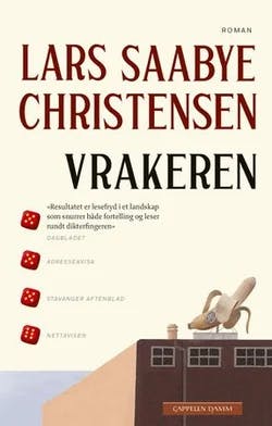 Omslag: "Vrakeren" av Lars Saabye Christensen