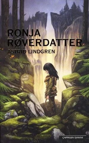 Omslag: "Ronja Røverdatter" av Astrid Lindgren