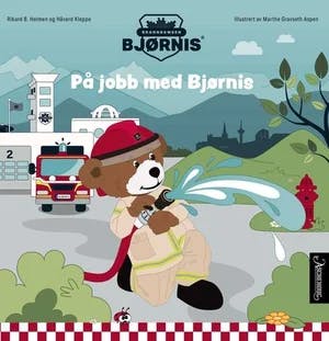 Omslag: "På jobb med Bjørnis" av Rikard B. Heimen