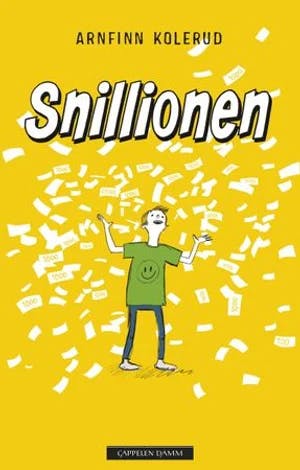 Omslag: "Snillionen" av Arnfinn Kolerud