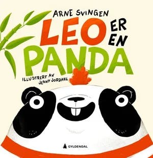 Omslag: "Leo er en panda" av Arne Svingen