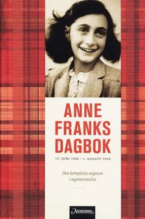 Omslag: "Anne Franks dagbok" av Anne Frank