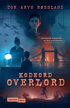 Omslag: "Kodeord Overlord" av Tor Arve Røssland