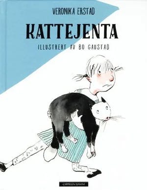 Omslag: "Kattejenta" av Veronika Erstad